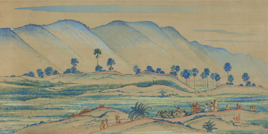 A Raja Griha Landscape