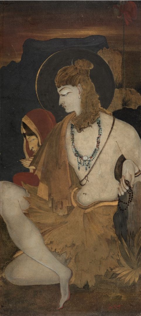 Untitled (Shiva and Parvati) 