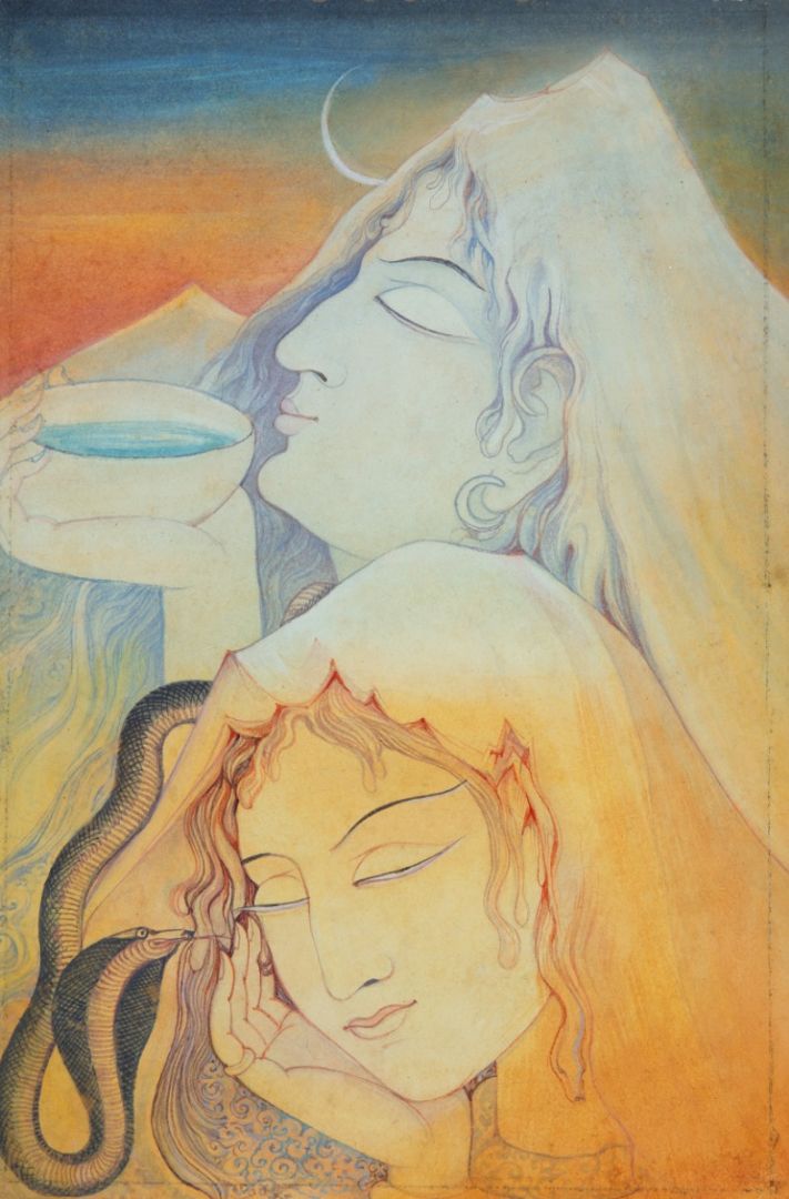 Untitled (Shiva-Parvati) 