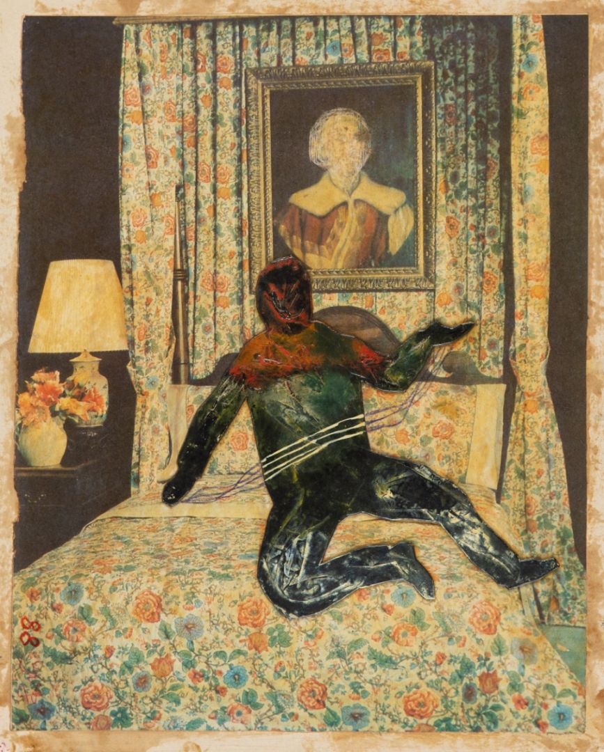 Man sitting on the bed