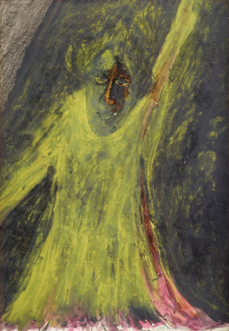 Untitled (Figure in Yellow)