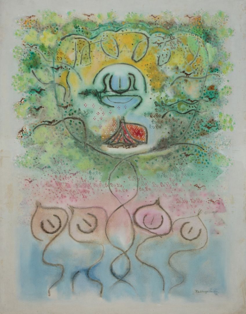 Krishna and Gopis 
