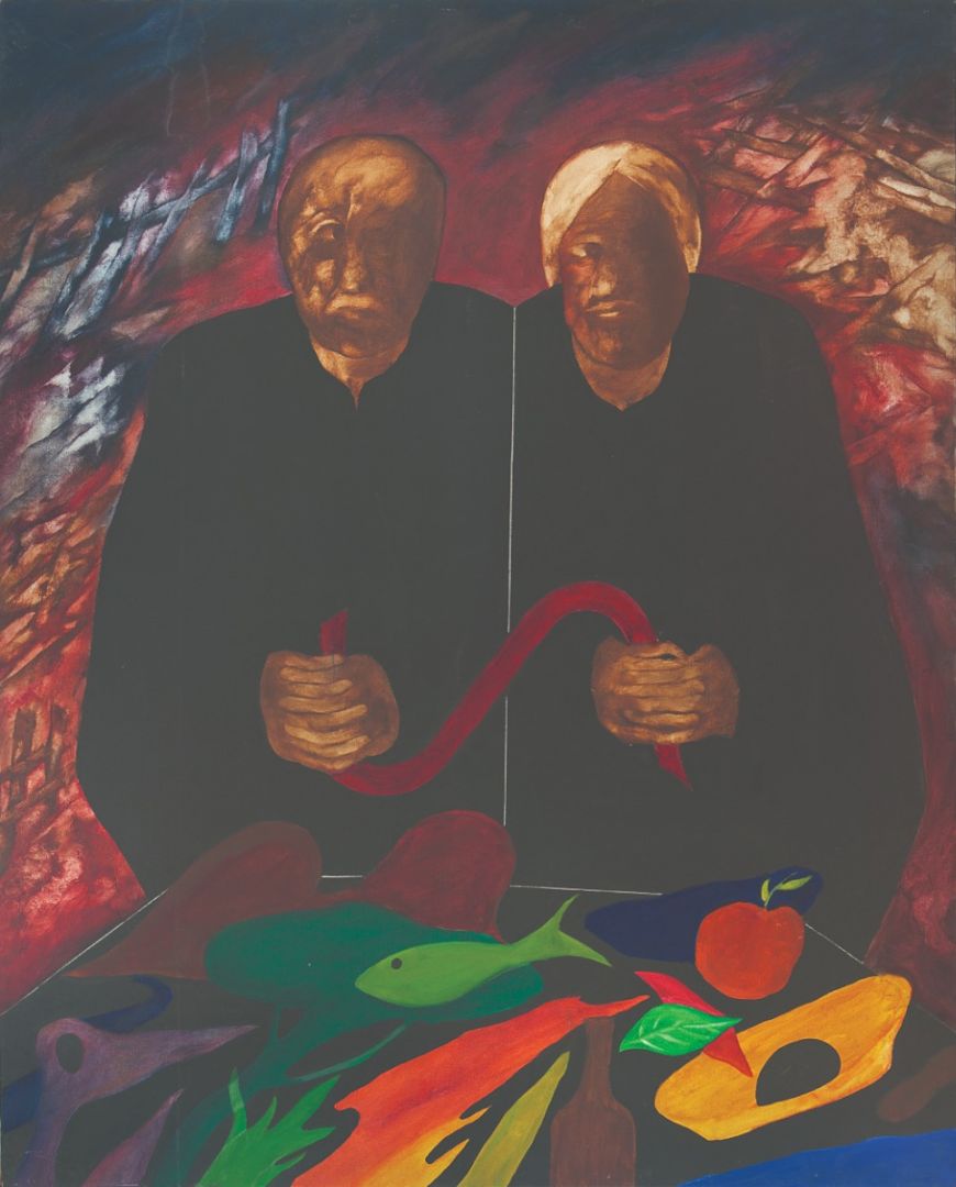 Portrait of an Aging Couple