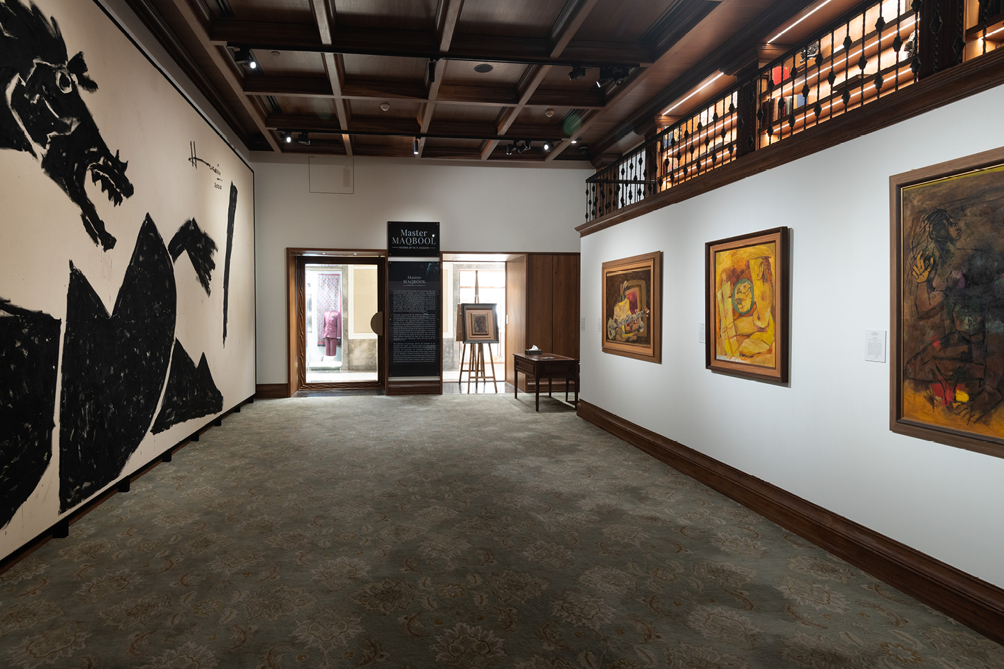 Master Maqbool: Works by M. F. Husain